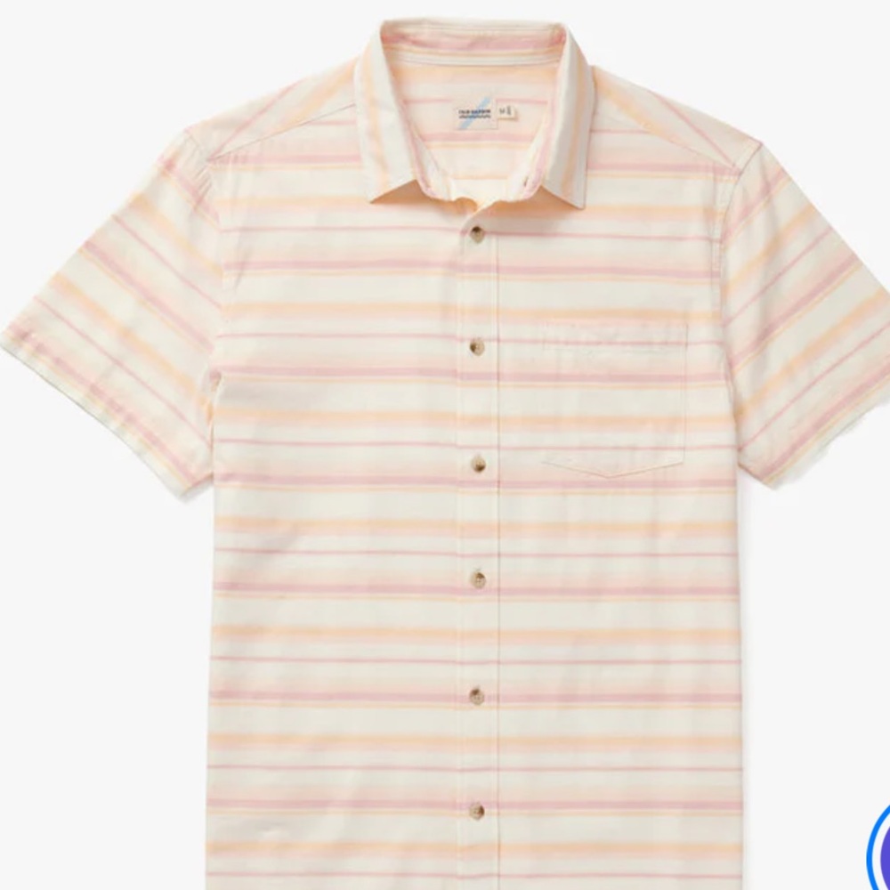 Fair Harbor Positano Short Sleeve Shirt Size XL